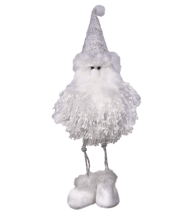 Игрушка Снеговик/Ангел пушистик декоративный сидячий большой