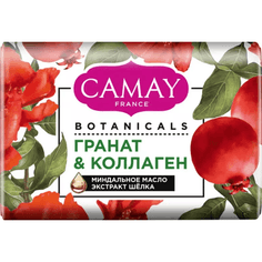 Мыло кусковое 85 г туалетное "Camay", Гранат и коллаген Мыло кусковое 85 г туалетное "Camay", Гранат и коллаген