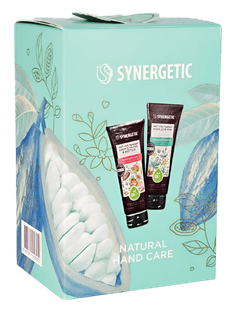 Подарочный набор Крем для рук 75 мл + крем для рук 75 мл SYNERGETIC natural hand care Подарочный набор Крем для рук 75 мл + крем для рук 75 мл SYNERGETIC natural hand care