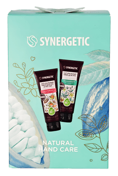 Подарочный набор Крем для рук 75 мл + крем для рук 75 мл SYNERGETIC natural hand care Подарочный набор Крем для рук 75 мл + крем для рук 75 мл SYNERGETIC natural hand care