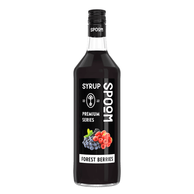 Сироп "Spoom" бутылка 1 литр, Лесные ягоды / FOREST BERRIES
