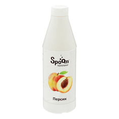 Топпинг "Spoom" бутылка, 1 кг, Персик / PEACH Топпинг "Spoom" бутылка, 1 кг, Персик / PEACH