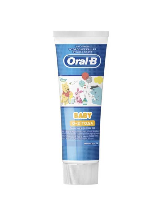 Зубная паста 75 мл "ORAL-B" Baby Мягкий вкус