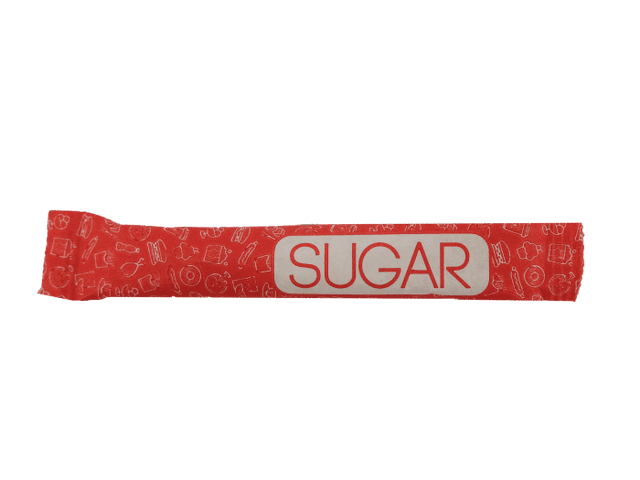 Сахар в стике 5г/10кг (2000 шт.кор) БЛ, Красный