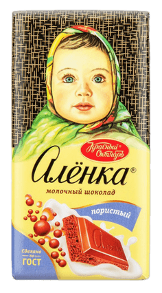 Шоколад "Аленка" Пористый 95 г Шоколад "Аленка" Пористый 95 г