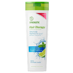 Шампунь-бальзам 400 мл SYNERGETIC Hair Therapy, Против перхоти 2 в 1 Шампунь-бальзам 400 мл SYNERGETIC Hair Therapy, Против перхоти 2 в 1