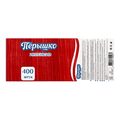 Салфетка бумажная 1/однослойная 24*24 Биг Пак "Перышко Интенсив" (400 лист.пач), Красный Салфетка бумажная 1/однослойная 24*24 Биг Пак "Перышко Интенсив" (400 лист.пач), Красный