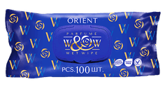Салфетка влажная 100 шт. "W&W" Orient с клапаном (100 салф.шт) Салфетка влажная 100 шт. "W&W" Orient с клапаном (100 салф.шт)