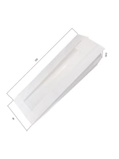 Пакет бумажный 0,90*40*200 БЕЛЫЙ, с окном V-дно Пакет бумажный 0,90*40*200 БЕЛЫЙ, с окном V-дно