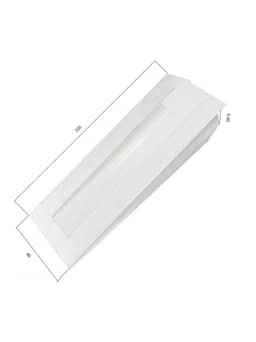 Пакет бумажный 0,90*40*200 БЕЛЫЙ, с окном V-дно Пакет бумажный 0,90*40*200 БЕЛЫЙ, с окном V-дно