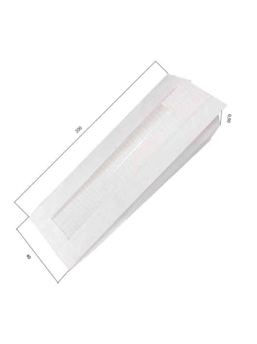 Пакет бумажный 0,90*40*200 БЕЛЫЙ, с окном V-дно Пакет бумажный 0,90*40*200 БЕЛЫЙ, с окном V-дно