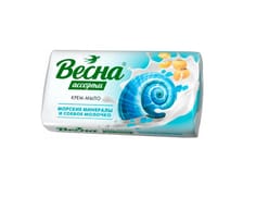 Мыло кусковое 90 г туалетное "Весна" ассорти, Морские минералы Мыло кусковое 90 г туалетное "Весна" ассорти, Морские минералы