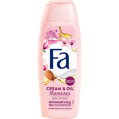 Крем-гель для душа 250 мл Fa, Магнолия/Cream&Oil Крем-гель для душа 250 мл Fa, Магнолия/Cream&Oil