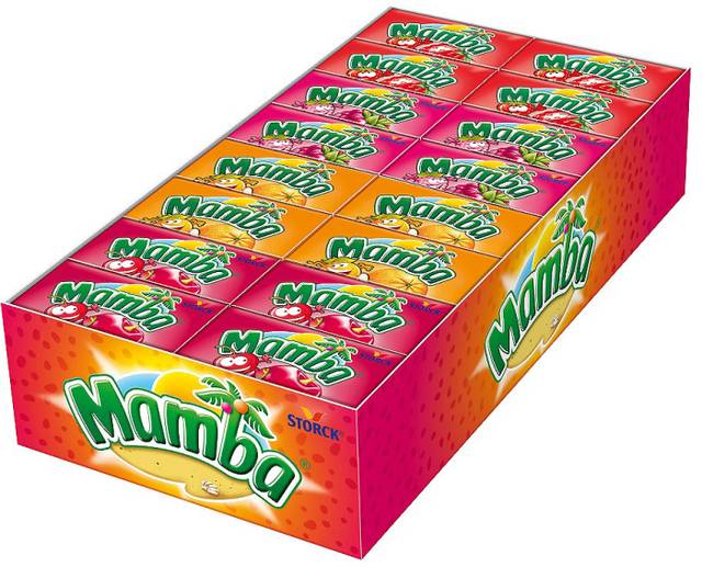 Жевательные конфеты "Mamba" (48 шт.упак)