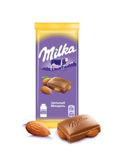 Шоколад "Milka" 85 г, Фундук Шоколад "Milka" 85 г, Фундук