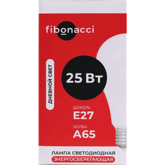 Лампа светодиодная Fibonacci А65-25W/4000/E27 LED Дневной свет Лампа светодиодная Fibonacci А65-25W/4000/E27 LED Дневной свет