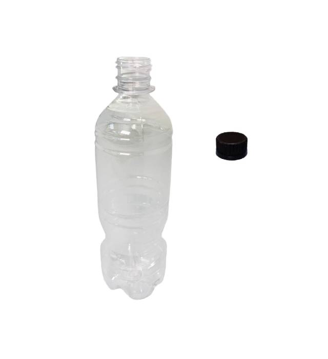 ПЭТ бутылка 0,5 л б/ц оптима + крышка 1-компонент. КОМПЛЕКТ