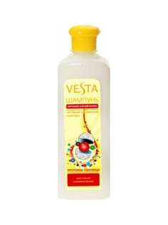 Шампунь 460 мл "Vesta" с витаминным комплексом, Питание корней (для тонких и ломких)/Женский Шампунь 460 мл "Vesta" с витаминным комплексом, Питание корней (для тонких и ломких)/Женский