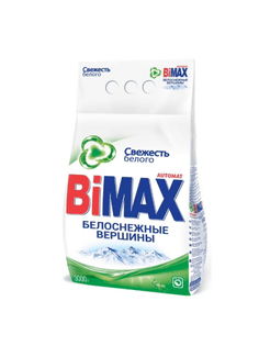 Стиральный порошок 3 кг "BiMAX" автомат, Белоснежные вершины Стиральный порошок 3 кг "BiMAX" автомат, Белоснежные вершины