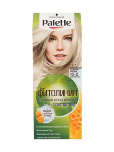 Крем-краска для волос "Palette" ФИТОЛИНИЯ, 219 (10-2) Холодный блондин Крем-краска для волос "Palette" ФИТОЛИНИЯ, 219 (10-2) Холодный блондин