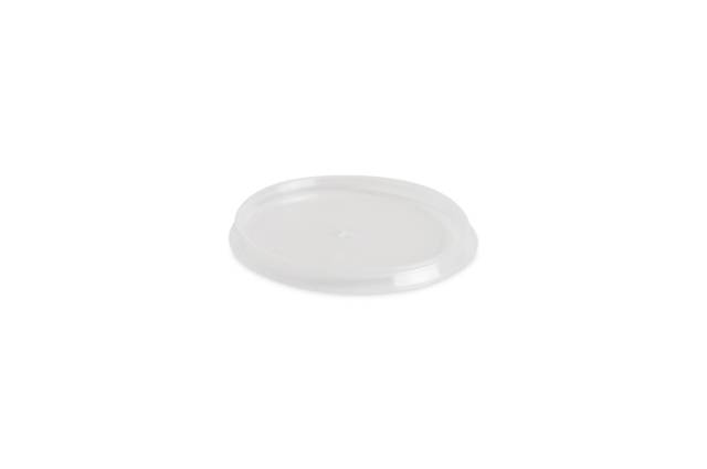 Крышка пластиковая для касалетки 130 гр/Маффин круглая D-85