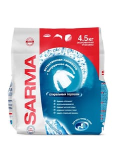 Стиральный порошок 4,5 кг "Sarma" НК, Горная Свежесть Стиральный порошок 4,5 кг "Sarma" НК, Горная Свежесть