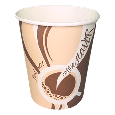 Стакан бумажный 250 мл "Coffee Flavor" D-80 мм ЕСО Стакан бумажный 250 мл "Coffee Flavor" D-80 мм ЕСО