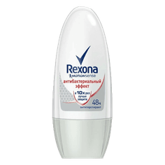 Дезодорант шариковый 50 мл "Rexona" ЖЕНСКИЙ, Антибактериальный эффект Дезодорант шариковый 50 мл "Rexona" ЖЕНСКИЙ, Антибактериальный эффект