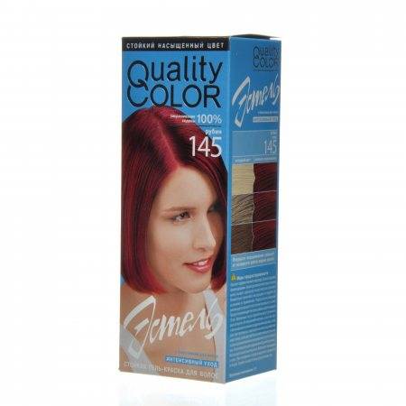 Гель-краска для волос "Эстель" №145 Рубин