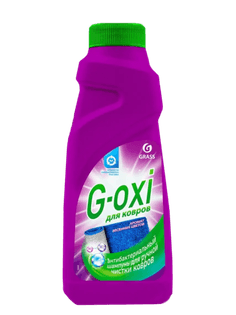 Шампунь для чистки ковров 500 мл G-oxi с антибактериальным эффектом, с ароматом весенних цветов Grass Шампунь для чистки ковров 500 мл G-oxi с антибактериальным эффектом, с ароматом весенних цветов Grass