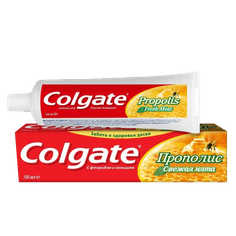 Зубная паста 100 мл/146 гр "Colgate", Прополис Свежая мята Зубная паста 100 мл/146 гр "Colgate", Прополис Свежая мята