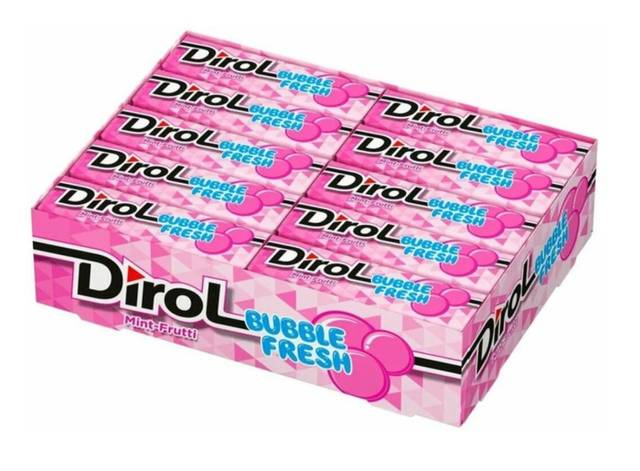 Жевательная резинка "Dirol" (30 шт.упак), Bubble Fresh