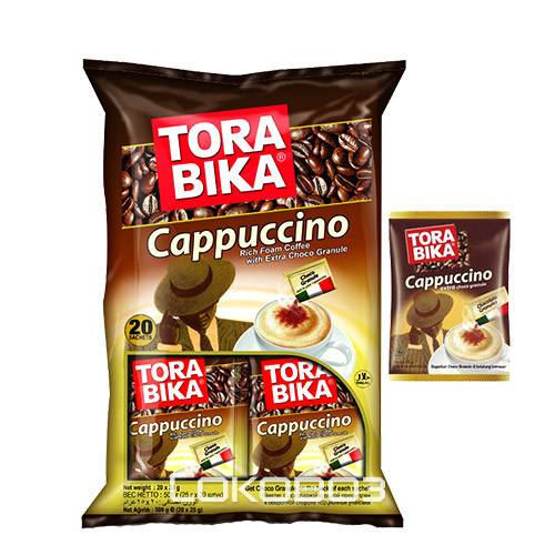 Кофе Капучино 25 гр "TORABIKA" (20 шт.упак)