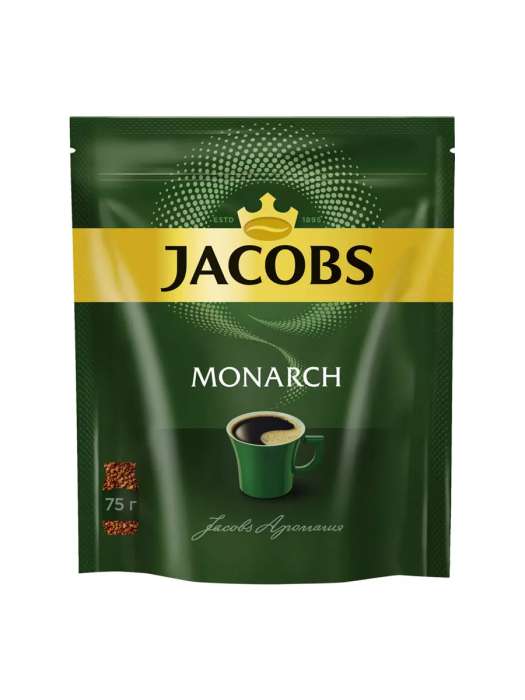 Кофе "Jacobs" Monarch 75г мягкая упак