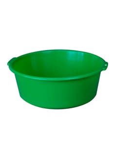 Таз 16 л круглый с ручками, Зеленый Таз 16 л круглый с ручками, Зеленый
