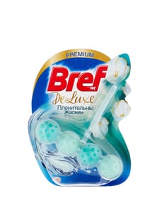 Блок для унитаза "Bref" Делюкс 50г, Пленительный Жасмин Блок для унитаза "Bref" Делюкс 50г, Пленительный Жасмин