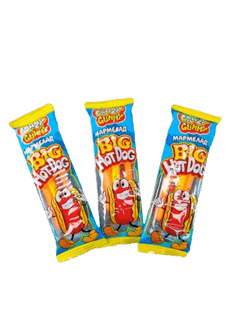Мармелад CRAZY GAMMY. BIG Хот Дог 18г штучно Кк Мармелад CRAZY GAMMY. BIG Хот Дог 18г штучно Кк