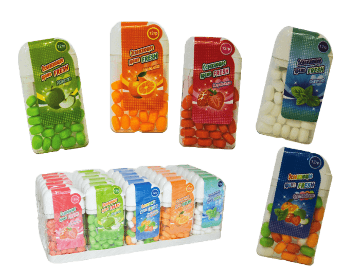 Драже ТикТак Fresh 11 г (30 шт.упак) Драже ТикТак Fresh 11 г (30 шт.упак)