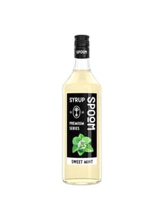 Сироп "Spoom" бутылка 1 литр, Мята сладкая / SWEET MINT Сироп "Spoom" бутылка 1 литр, Мята сладкая / SWEET MINT