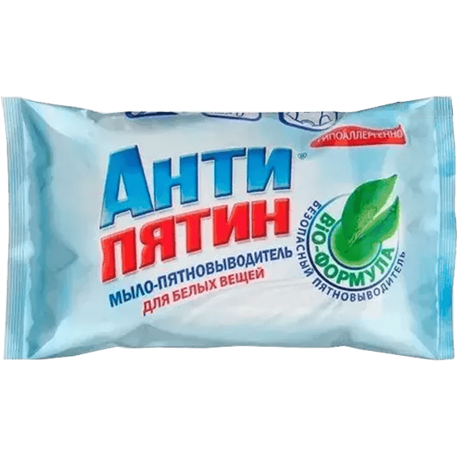 Мыло-пятновыводитель 90 г "Антипятин", Для белых вещей Мыло-пятновыводитель 90 г "Антипятин", Для белых вещей