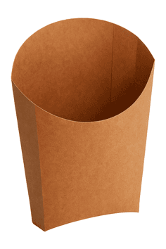 Коробка для картофеля фри 100 г ECO FRY М Pure Kraft 105*50*110 мм Коробка для картофеля фри 100 г ECO FRY М Pure Kraft 105*50*110 мм