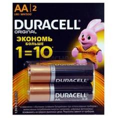 Батарейка "Duracell" Оригинал Пальчик AA LR 6 Батарейка "Duracell" Оригинал Пальчик AA LR 6