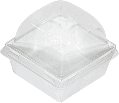 Контейнер бумажный универсальный 300 мл 85*85*85 мм SMART PACK Dome Lid БЕЛЫЙ + крышка ForGenika купольная КОМПЛЕКТ! Контейнер бумажный универсальный 300 мл 85*85*85 мм SMART PACK Dome Lid БЕЛЫЙ + крышка ForGenika купольная КОМПЛЕКТ!