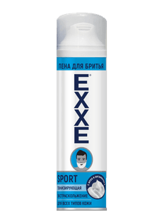 Пена для бритья 200 мл "EXXE", SPORT ENERGY Cool Effect Пена для бритья 200 мл "EXXE", SPORT ENERGY Cool Effect