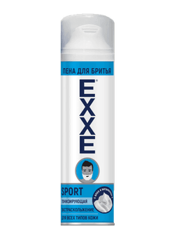 Пена для бритья 200 мл "EXXE", SPORT ENERGY Cool Effect Пена для бритья 200 мл "EXXE", SPORT ENERGY Cool Effect