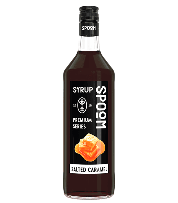 Сироп "Spoom" бутылка 1 литр, Соленая карамель / SALTED CARAMEL