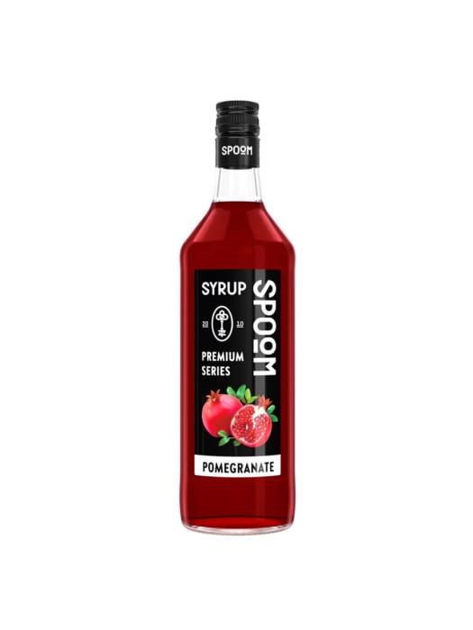 Сироп "Spoom" бутылка 1 литр, Гранат / POMEGRANATE Сироп "Spoom" бутылка 1 литр, Гранат / POMEGRANATE