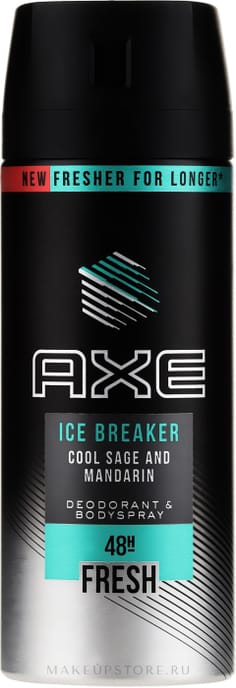 Дезодорант спрей 150 мл "Axe" МУЖСКОЙ аэрозоль, Ice breaker/Айс чилл фреш Дезодорант спрей 150 мл "Axe" МУЖСКОЙ аэрозоль, Ice breaker/Айс чилл фреш