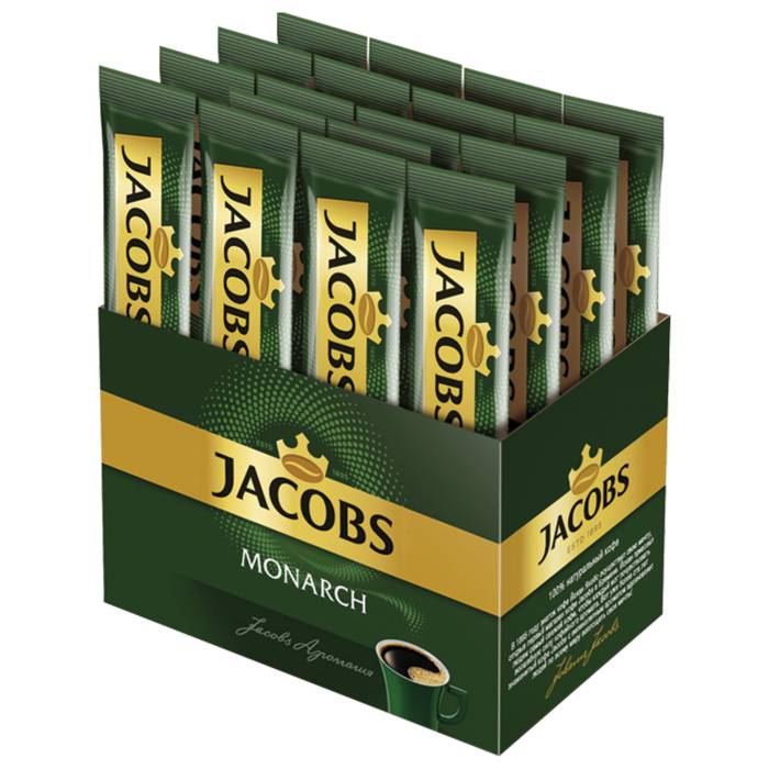 Кофе растворимый 1,8 гр "Jacobs" Monarch (26 шт.упак)