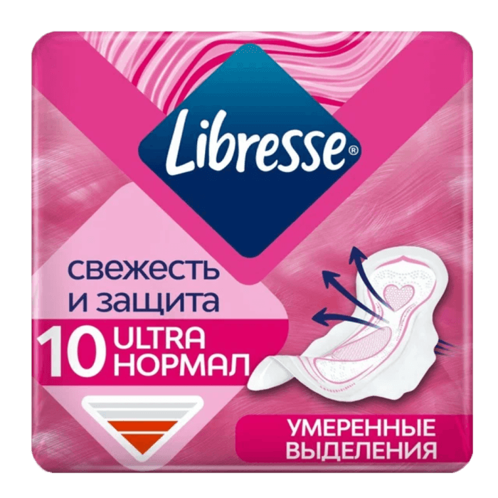 Прокладки "Libresse" ультра нормал (10 шт.упак)